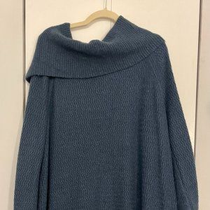 LOFT Soft Knit Teal Dress